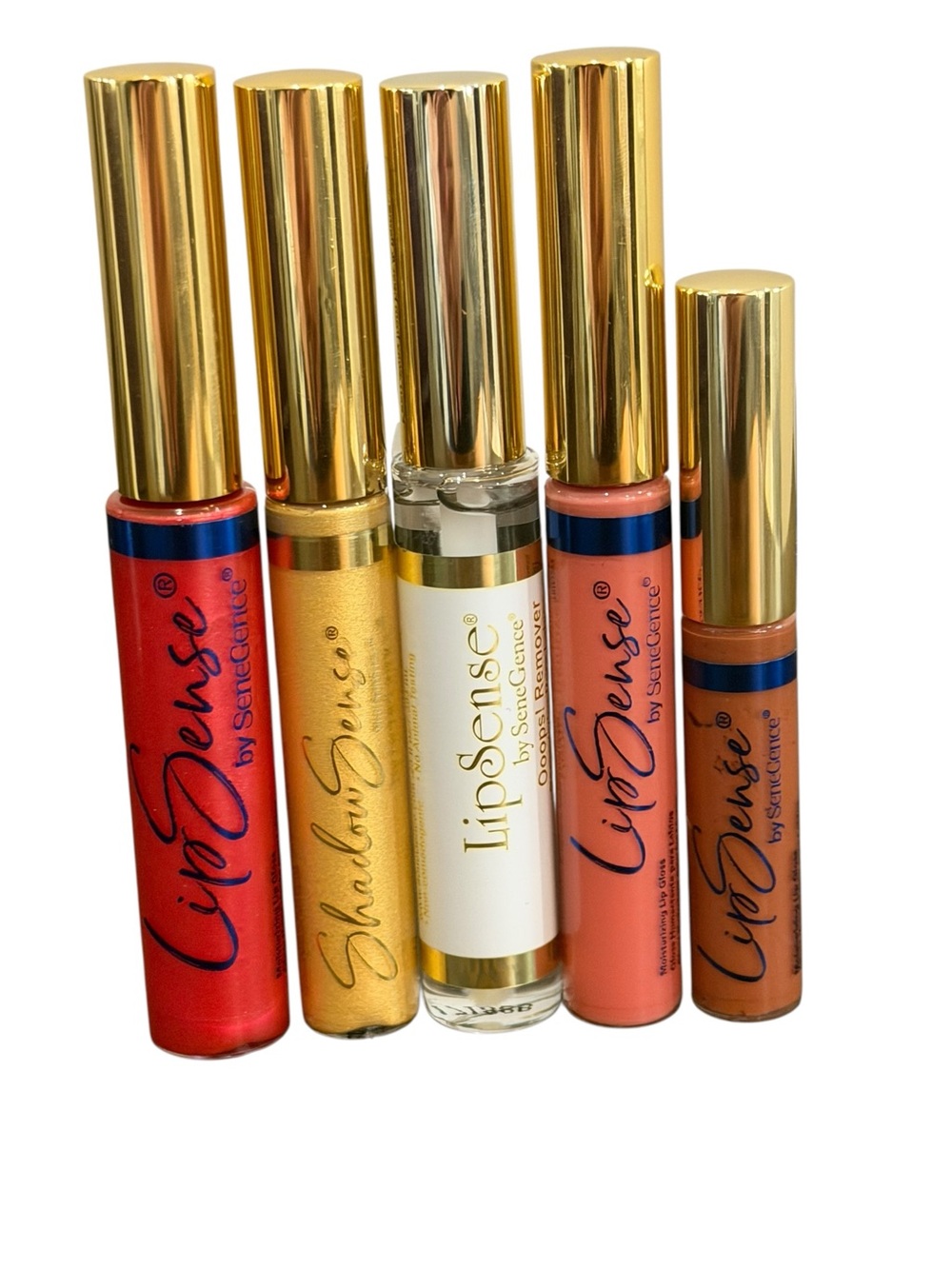 SeneGence Makeup Bundle NEW | Lip Gloss, ShadowSense & Ooops! Remover 5 Pc